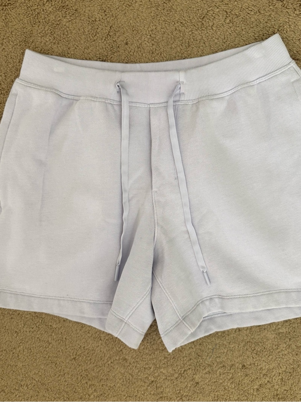 lululemon Men’s Steady State Classic Fit 5” Lavender Frost Size Small